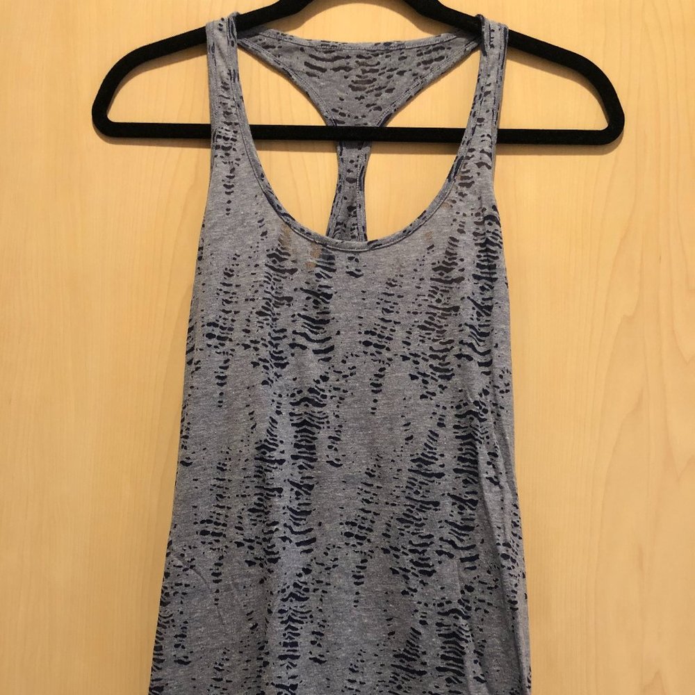 Under Armour Blue Racerback Tank--Size M